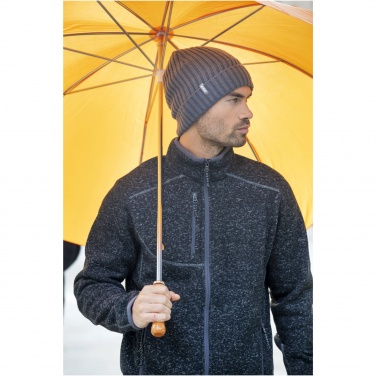 Logotrade Werbegeschenke das Foto: Karl 30" Golfschirm mit Holzgriff
