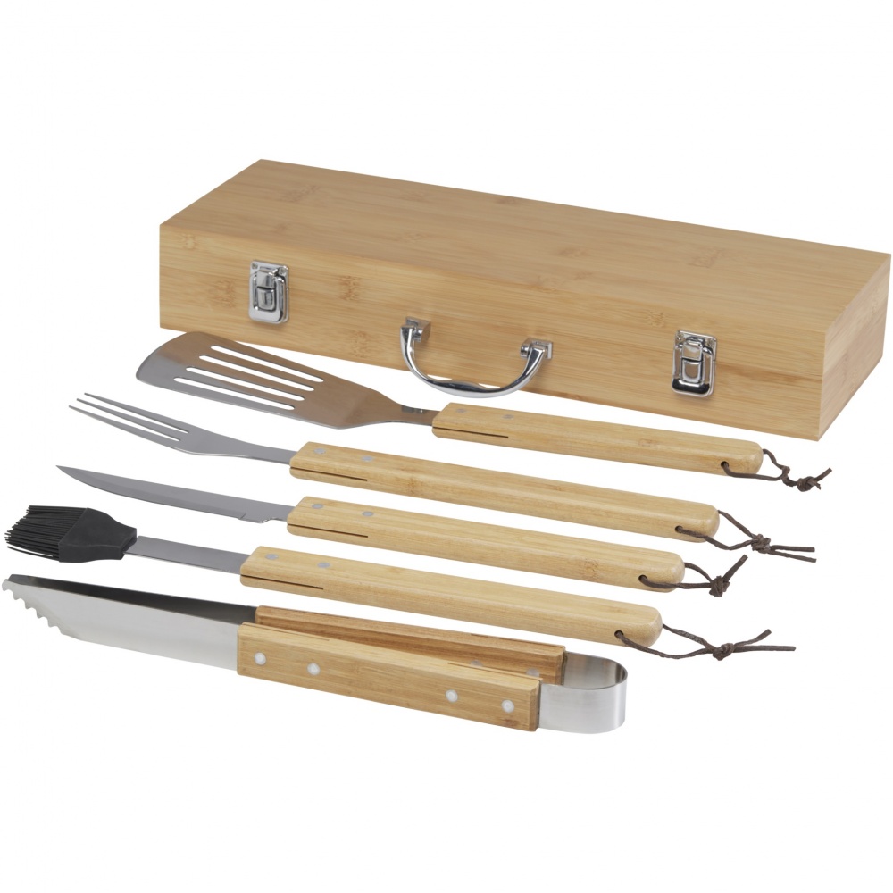 Logotrade Werbegeschenke das Foto: Churras 5-teiliges Grillset