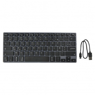 Logotrade Werbegeschenke das Foto: Hybrid Bluetooth Tastatur – AZERTY