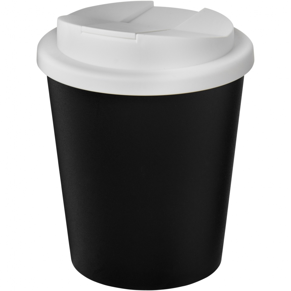 Logotrade Werbegeschenke das Foto: Americano® Espresso Eco 250 ml recycelter Isolierbecher mit auslaufsicherem Deckel