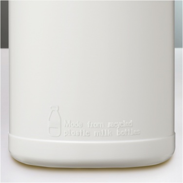 Logotrade Geschäftsgeschenke das Foto: Baseline 500 ml recycelte Sportflasche mit Klappdeckel
