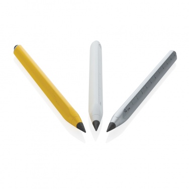 Logotrade Werbegeschenke das Foto: Eon Infinity Multitasking Stift aus RCS recycelt. Aluminium