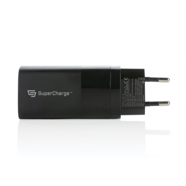 Logotrade Werbegeschenke das Foto: Philips 65W Ultra-Schnell-PD 3-Port-USB-Wandladegerät