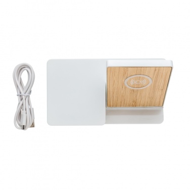 Logotrade Geschäftsgeschenke das Foto: Ontario 5W Wireless Charger und Lautsprecher