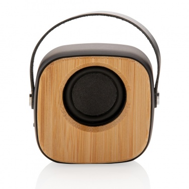 Logotrade Logogeschenke das Foto: Bambus 3W Wireless Fashion Speaker