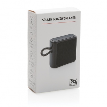 Logotrade werbemittel das Foto: Splash IPX6 3W Lautsprecher