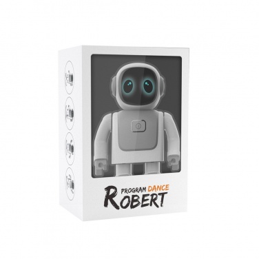 Logotrade Werbeartikel das Foto: Robert der tanzende Roboter mit Lautsprecher