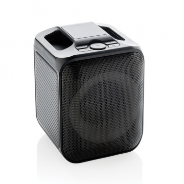 Logotrade Logogeschenke das Foto: Singvibe Karaoke-Set mit Doppelmikrofon aus RCS rec. ABS