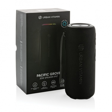 Logotrade Geschäftsgeschenke das Foto: Urban Vitamin Pacific Grove 30W IPX7 Speaker aus RCS Plastik