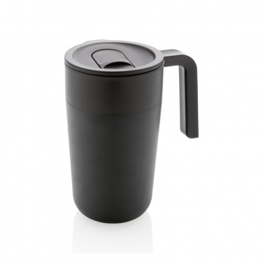 Logotrade Geschäftsgeschenke das Foto: GRS recycelte PP und Stainless Steel Tasse mit Griff