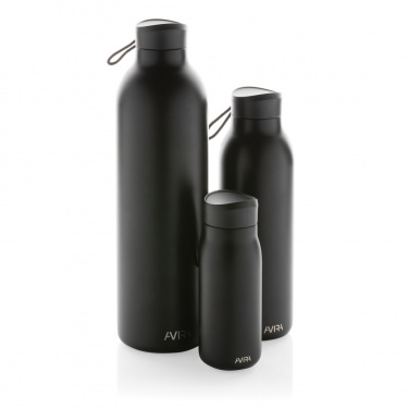 Logotrade Logogeschenke das Foto: Avira Ain 150ml Reiseflasche aus RCS rec. Stainless-Steel