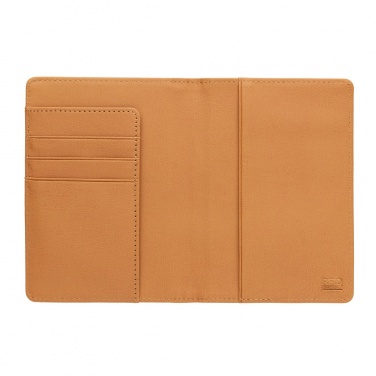 Logotrade werbemittel das Foto: Kork RFID Passport-Cover