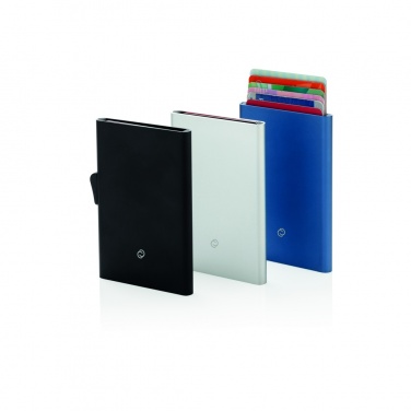 Logotrade werbemittel das Foto: C-Secure Aluminium RFID Kartenhalter