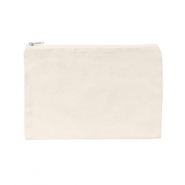 Logotrade Werbeartikel das Foto: Impact Aware™ 285g/m² Stifte-Etui aus ungefärbtem Canvas