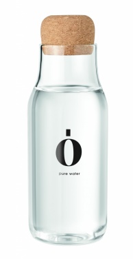 Logotrade Werbegeschenke das Foto: Flasche Borosilikatglas 600ml