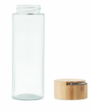 Logotrade Werbeartikel das Foto: Trinkflasche Glas 500ml
