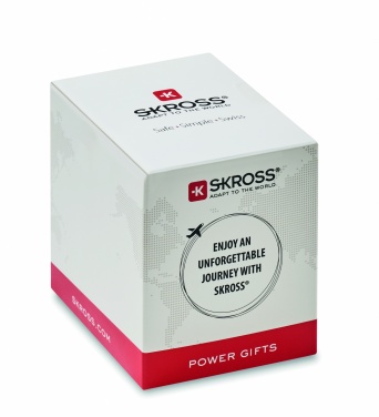 Logotrade Geschäftsgeschenke das Foto: Skross World to Europe USB 12W