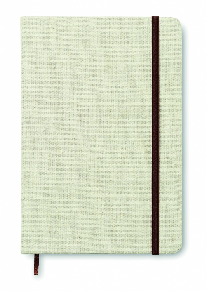 Logotrade werbemittel das Foto: DIN A5 Notizbuch mit Canvas