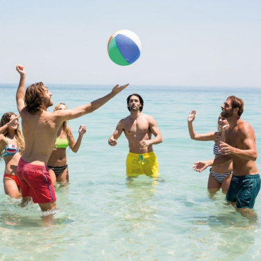 Logotrade Firmengeschenke das Foto: Mehrfarbiger Strandball PALM SPRINGS