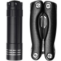 Set Taschenlampe und Multitool OAKLAND, Schwarz