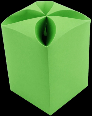 Logotrade Werbegeschenke das Foto: Papierschachtel (10x7.5x7.5cm) 578037