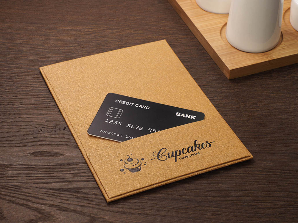 Logotrade Geschäftsgeschenke das Foto: Rechnungsetui 1053280