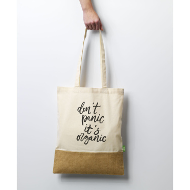 Logotrade Werbeartikel das Foto: Kombi Bio Shopper (160 g/m²) Tasche