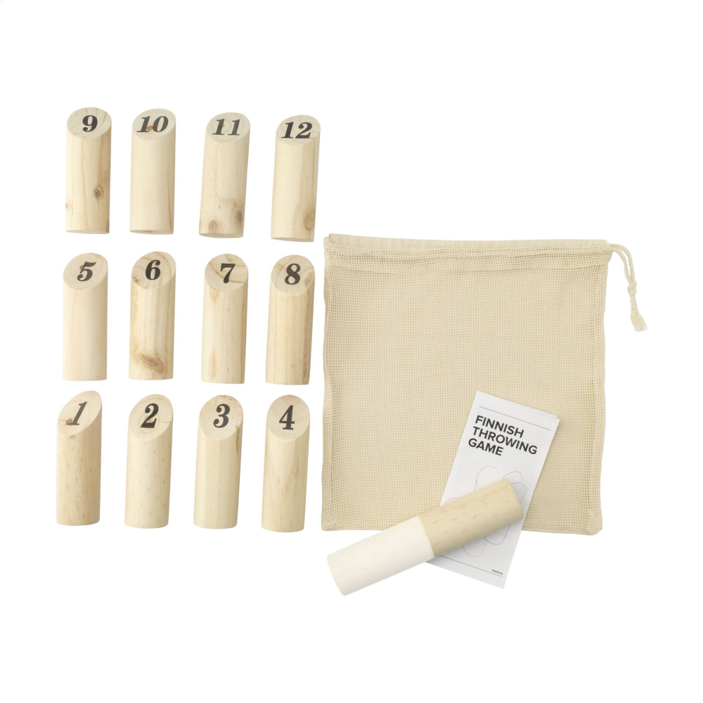 Logotrade Geschäftsgeschenke das Foto: Finnisches Wurfspiel
