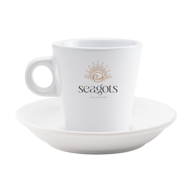 Logotrade Logogeschenke das Foto: Burano 200 ml Tasse und Untertasse