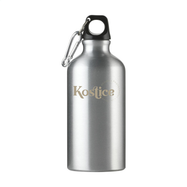 Logotrade Logogeschenke das Foto: AluMini GRS Recycled 500 ml Wasserflasche