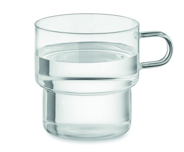 Logotrade Geschäftsgeschenke das Foto: Borosilikatglas 300 ml
