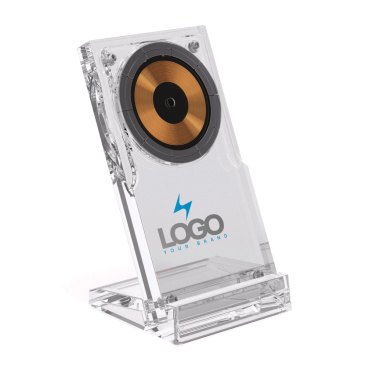 Logotrade Geschäftsgeschenke das Foto: Magcharge 15W magnetische Wireless-Charging-Stand