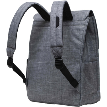 Logotrade Werbeartikel das Foto: Herschel City Rucksack aus recyceltem Material 16 L
