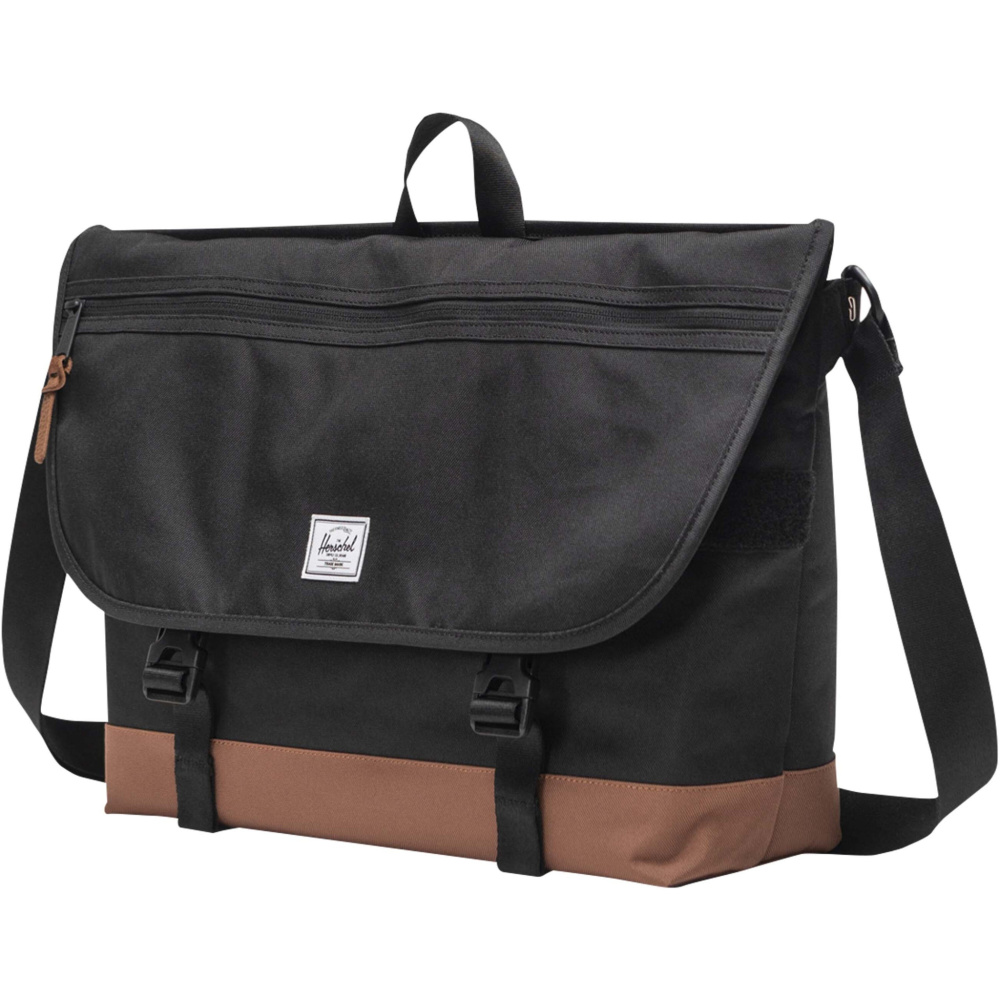 Logotrade werbemittel das Foto: Herschel Cove recycelte Umhängetasche 22,5 L