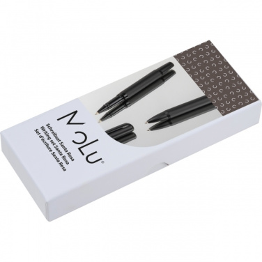 Logotrade Werbegeschenke das Foto: Elegantes MoLu Schreibset Santa Rosa