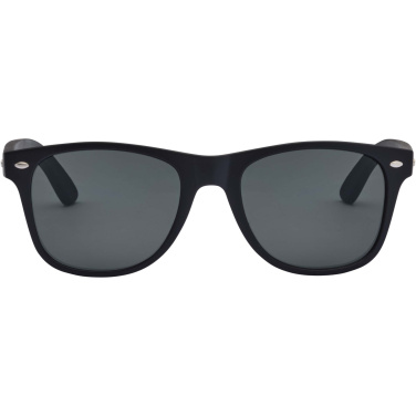 Logotrade werbemittel das Foto: Arlo Bambus Sonnenbrille mit schwarzer Beschichtung