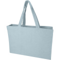 Siam GRS-recycelte Strandtragetasche aus Frottee 13 L, Wolkenblau