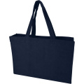 Siam GRS-recycelte Strandtragetasche aus Frottee 13 L, Marine