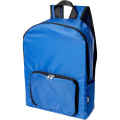 EcoFold faltbarer RPET Rucksack 15 L, Königsblau