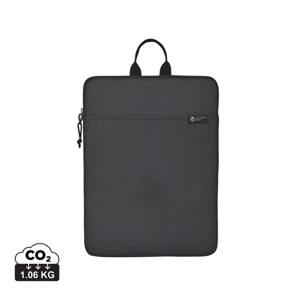 Logotrade werbemittel das Foto: Renew AWARE™ rPET 16'' Laptop Sleeve