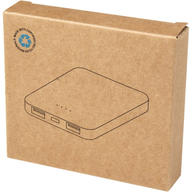 Logotrade Geschäftsgeschenke das Foto: Asama 5000 mAh Typ-C Powerbank aus recyceltem Kunststoff