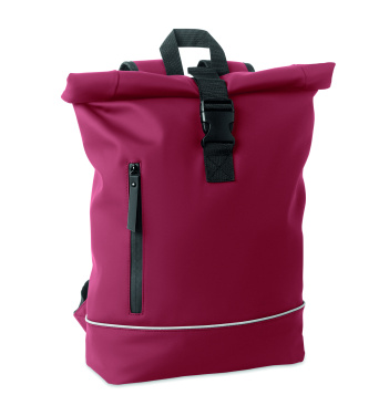 Logotrade Geschäftsgeschenke das Foto: 15" Rolltop-Laptop-Rucksack