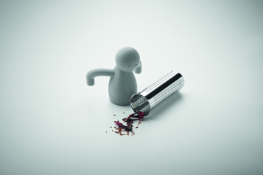 Logotrade Werbegeschenke das Foto: Tee-Ei Edelstahl/Silikon