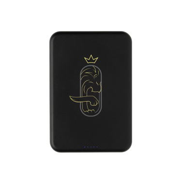 Logotrade Geschäftsgeschenke das Foto: Amporia 10.000mAh magnetische Powerbak aus RCS rec. ABS