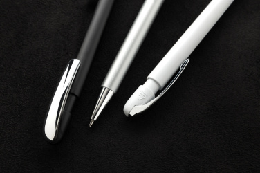 Logotrade Werbeartikel das Foto: Glide GRS-zertifizierter rABS Stift mit Metallclip