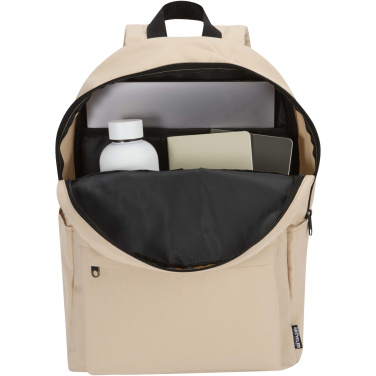Logotrade Geschäftsgeschenke das Foto: Byron 14" GRS-recycelter City Laptop Rucksack 14 L