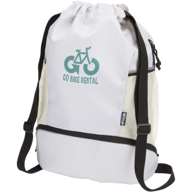 Logotrade Werbeartikel das Foto: Nomad GRS-recycelter Sportbeutel mit Bodenfach 18 L