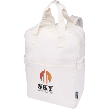 Logotrade Werbeartikel das Foto: Trip 14" Aware™ Recycelter Laptop Rucksack 9 L