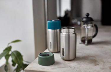 Logotrade Werbegeschenke das Foto: Black+Blum isolierter, auslaufsicherer Becher aus Edelstahl