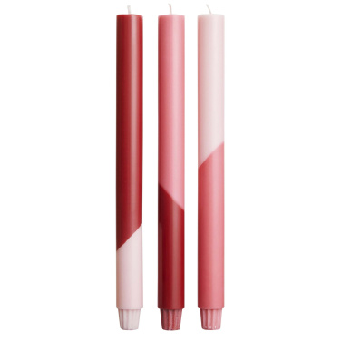 Logotrade Firmengeschenke das Foto: Originalhome Eden Diagonale Kerzen – 3er-Set